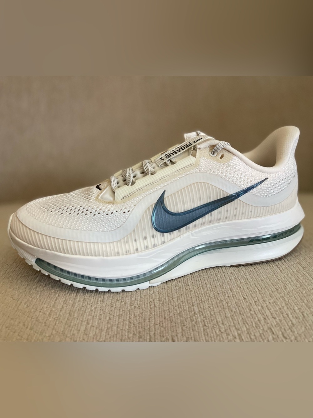 Size 12 - Nike Air Zoom Pegasus Premium Pale Ivory HQ2592-106 Men’s BRAND NEW
